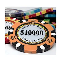 Slickblue Holo Inlay Poker Chips (25-Pack) Poker Chips for Home and Casino Play-$10000