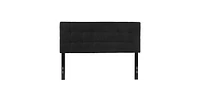 Slickblue Modern Box-Stitch Fabric Upholstered Headboard