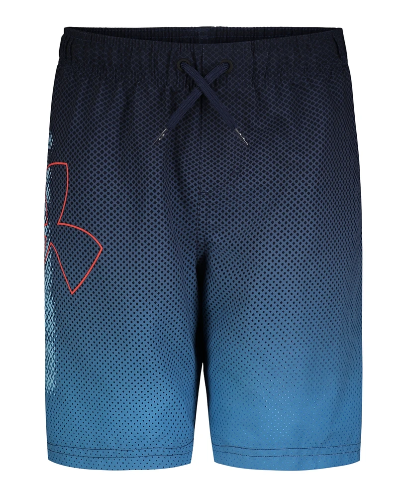 Under Armour Big Boys Textured Volley Swimsuit