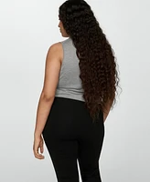 Mango Women's Flared Long Pants