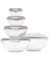 Sedona Kitchen 10-Piece Nesting Glass Bowl Set