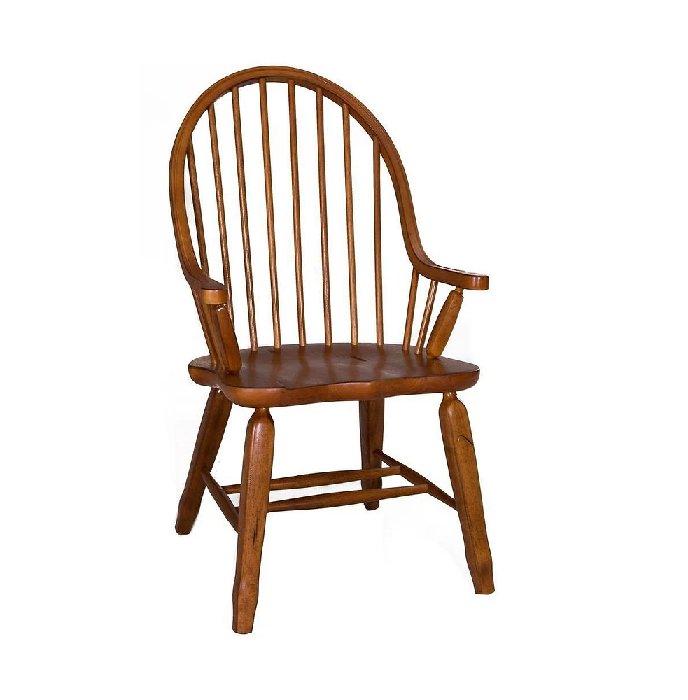 Liberty Furniture Bow Back Arm Chair - Oak