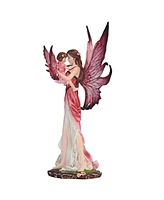 Fc Design "2-pc Set" 10"H Fairy with Baby Girl Figurine Statue Ornament Home Room Office Decor and Perfect Ideas for Housewarming