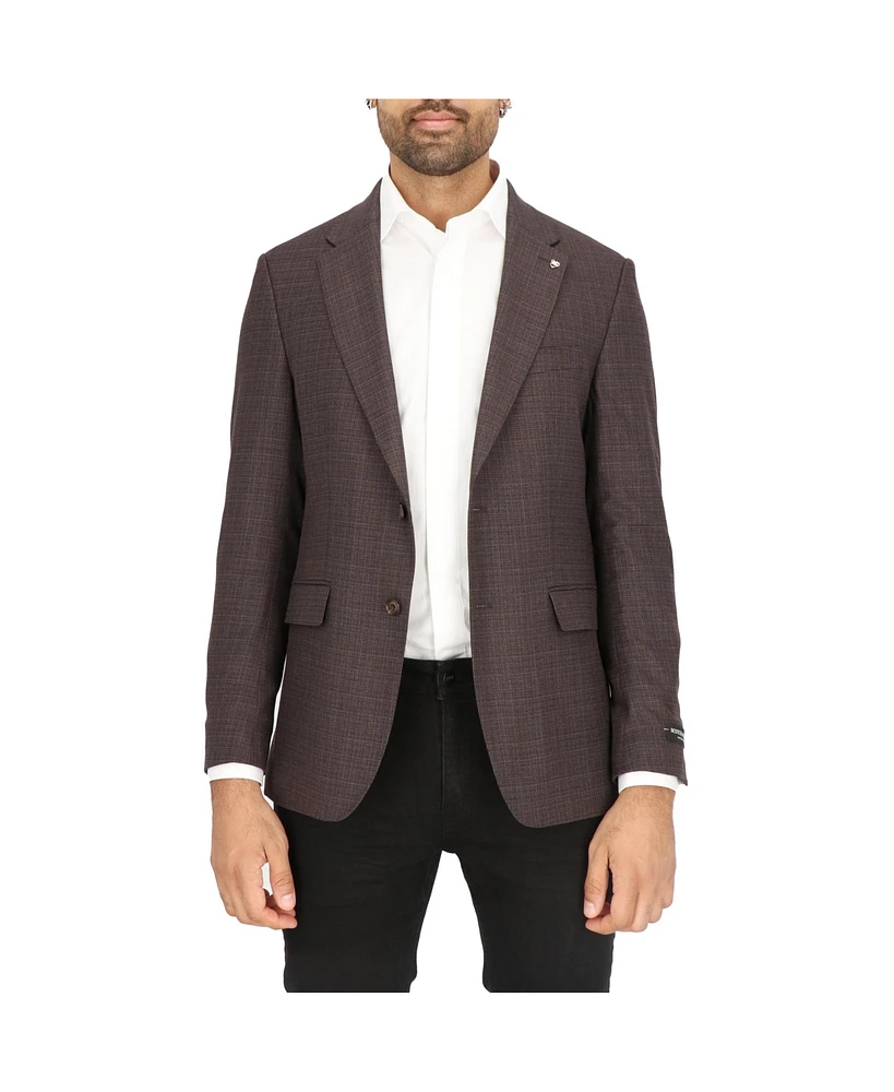 Scotch & Soda Men's Brown/Blue Sports Coat