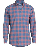 Lands' End Men's Traditional Fit Flagship Flannel Shirt