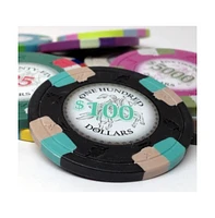 Slickblue Poker Knights Poker Chips (25-pack) - Clay Composite $100