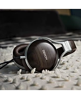 Denon Ah-D5200 Over-Ear Headphones (Zebrawood)