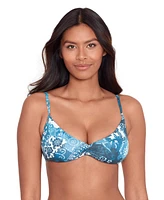 Lauren Ralph Women's Scoop Bra Swim Top