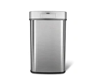 Slickblue Motion Sensor 13-Gallon Stainless Steel Kitchen Trash Can with Lid