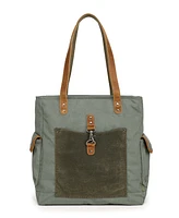 Tsd Brand Valley and Sky Canvas Tote Bag