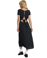 Rvca Secrets Midi Dress