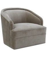 Lelina Fabric Swivel Chair, Exclusively at Macy's