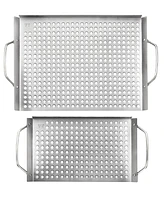 Outset Stainless Steel 2-Piece Grill Grid Set