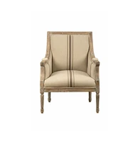 Jofran McKenna French Detailing Upholstered Accent Chair
