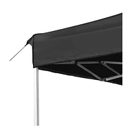 vidaXL Professional Folding Party Tent Aluminum 14.8'x9.8' Anthracite