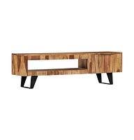 Tv Stand 55.1"x11.8"x15.7" Solid Wood Sheesham