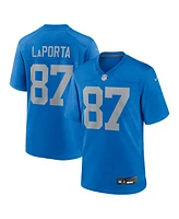 Nike Men's Sam LaPorta Blue Detroit Lions Alternate Game Jersey