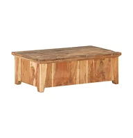Coffee Table 35.4"x19.7"x12.2" Solid Reclaimed Wood
