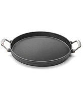 Outset Cast Iron 14" Grill Paella and Deep Dish Pizza Pan