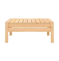 vidaXL Piece Patio Lounge Set Solid Wood Pine