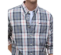 Barbour Men's Laggon Tailored Fit Long Sleeve Button-Down Tartan Shirt