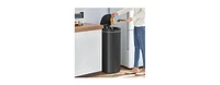 Slickblue Motion Sensor Stainless Steel 13 gallon Trash Can with Ozone Button