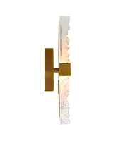 Cwi Lighting 20" Metal Lava Integrated Led Wall Light