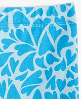 Epic Threads Toddler Girls Aquatic Heart Biker Shorts, Exclusively at Macy's