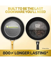 Granitestone Armor Max Gold Piece Hard Anodized Ultra Release Cookware Set