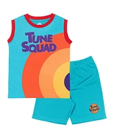 Space Jam Boys Looney Tunes Athletic Tank Top Mesh Shorts