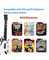 Nbcp Pc Guitar Hero Wireless Legends Rock Dongle Adapter Bundle for PS3 /Computer Windows/Mac