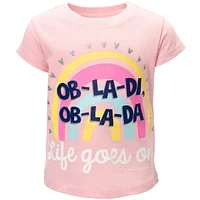 Lyrics by Lennon and McCartney Girls 3 Pack T-Shirts