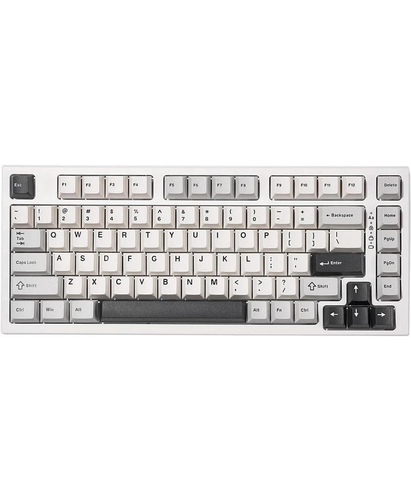 Yunzii YZ75 75% Gasket Mechanical Keyboard, Compact Wireless Hot Swappable Bluetooth Gaming Keyboard with 4-Layer Padding, BT5.0/2.4Ghz/Type-c Nkro Rg