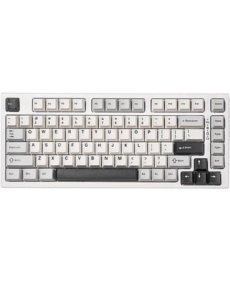 Yunzii YZ75 75% Gasket Mechanical Keyboard,Tkl Wireless Hot Swappable Bluetooth Gaming Keyboard with 4-Layer Padding,BT5.0/2.4Ghz/Type-c Nkro Rgb Keyb