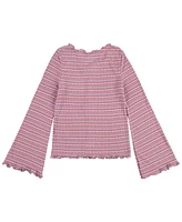 Levi's Big Girls Ribbed Bell-Sleeve Knit Top