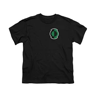 Green Lantern Boys Kyle Logo Short Sleeve Juvenile Tee / T-Shirt