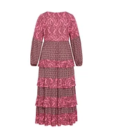 City Chic Plus Dreamweaver Maxi Dress