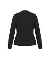 City Chic Plus Size Zola Sweater