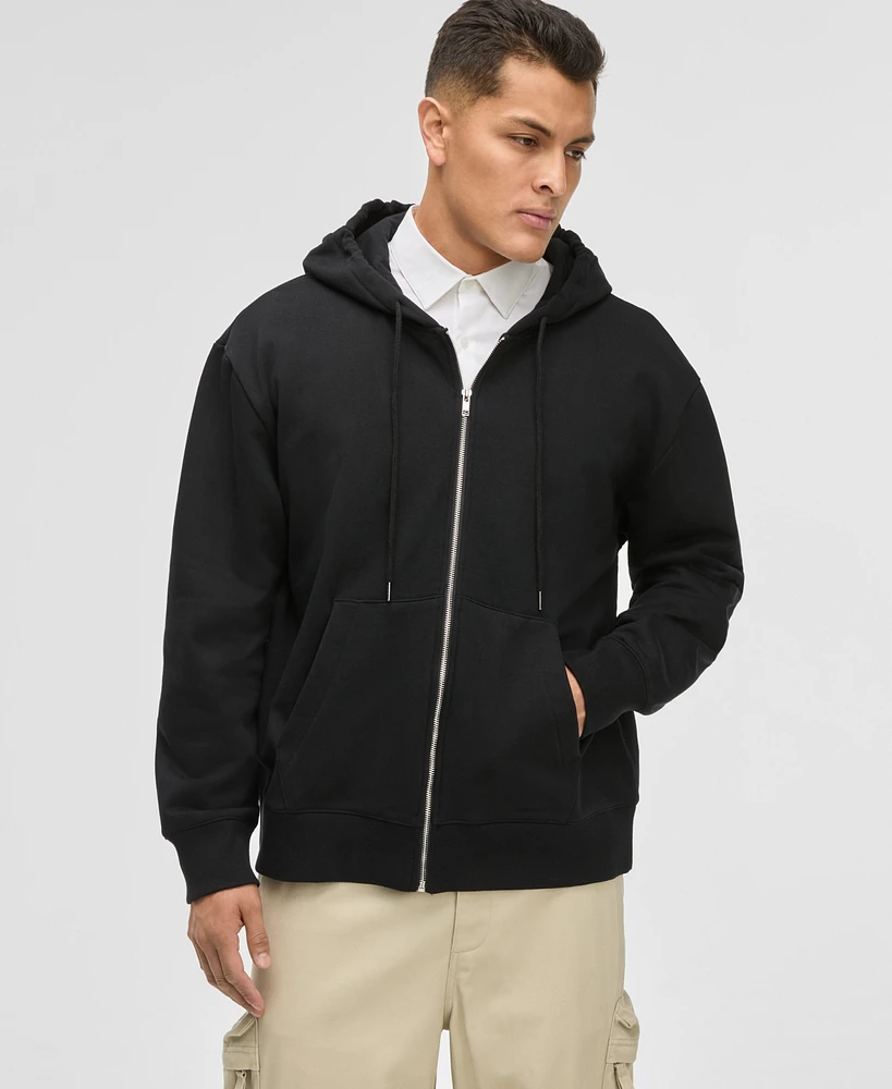 Mode of One Men's Relaxed-Fit Full-Zip French Terry Hoodie, Exclusively at Macy's