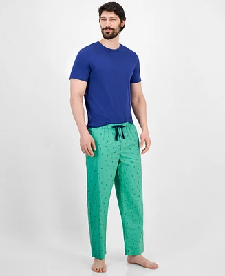 Club Room Men's Woven Golf-Graphic Pajama Pants, Exclusively at Macy's