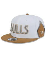 New Era Men's White Chicago Bulls 2024/25 City Edition 9FIFTY Snapback Hat