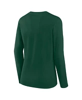 Logo Athletic Women's Green Bay Packers Grip Long Sleeve T-Shirt