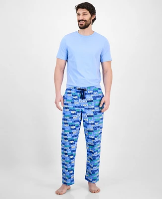 Club Room Men's Number One Dad Pajama Set, Exclusively at Macy's