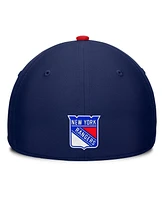 Fanatics Men's Navy/Red New York Rangers Authentic Pro Rink Team Code Flex Hat