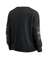 Fanatics Women's Black Vegas Golden Knights Go Team Pullover Sweatshirt