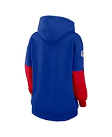 Nike Women's Royal Buffalo Bills 2024 Sideline Essential Fleece Pullover Hoodie