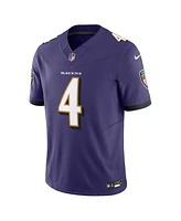 Nike Men's Zay Flowers Purple Baltimore Ravens Vapor F.u.s.e. Limited Jersey