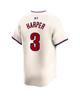 Nike Men's Bryce Harper Cream Philadelphia Phillies 3rd Alternate Limited Player Jersey