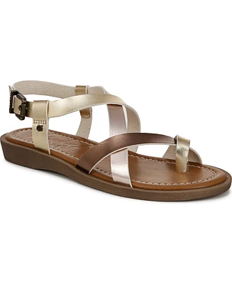 Blowfish Malibu Women's Devon 3 Toe Loop Strappy Flat Sandals