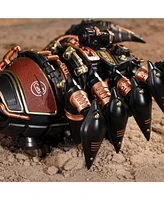 Robotime 3D Puzzle Emperor Scorpion Beetle Diy Moveable Mechanic Organism Series Steampunk Design Funny Toys, 6.69"5.1"4.5"